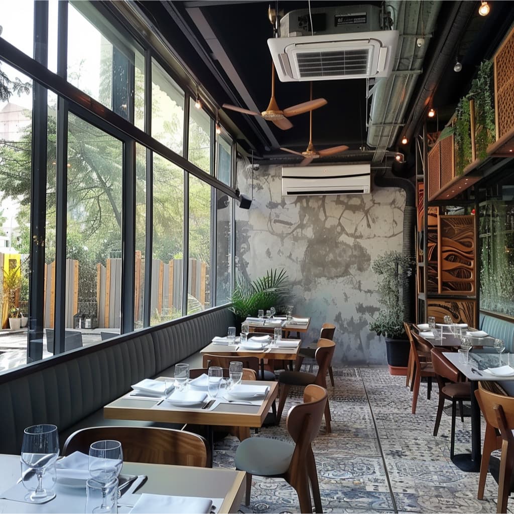 local comercial siendo ventilado por un producto de Climate Gate